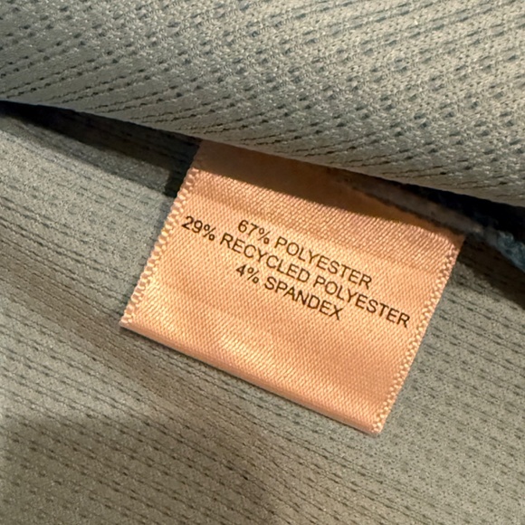 Peter Millar Men's XL Maya Blue Grid Performance Half-Zip Hoodie MSRP $165 - Picture 10 of 10